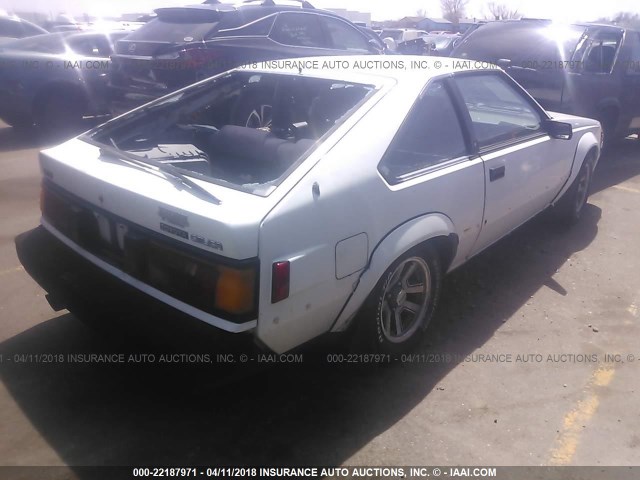 JT2RA65L4F4061033 - 1985 TOYOTA CELICA GT-S WHITE photo 4