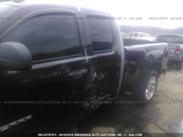 2GTEK29J091111592 - 2009 GMC SIERRA K1500 SLE BURGUNDY photo 6