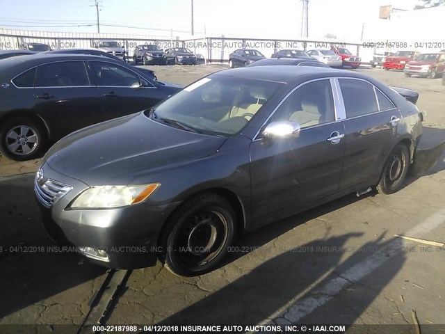 4T1BE46K99U890719 - 2009 TOYOTA CAMRY SE/LE/XLE GRAY photo 2