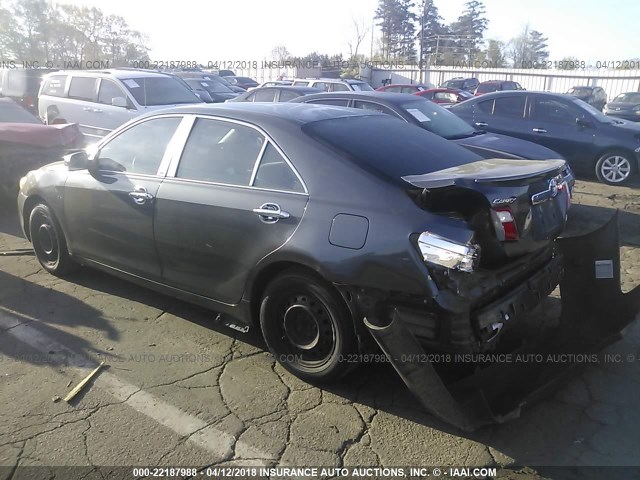 4T1BE46K99U890719 - 2009 TOYOTA CAMRY SE/LE/XLE GRAY photo 3