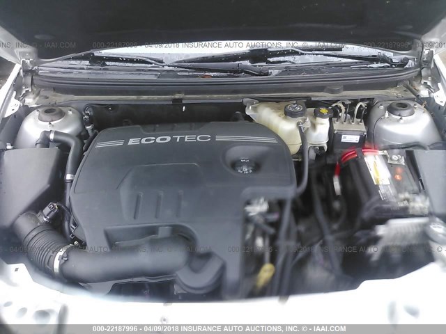 1G1ZH57B29F123807 - 2009 CHEVROLET MALIBU 1LT 银色 照片 10