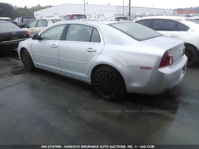 1G1ZH57B29F123807 - 2009 CHEVROLET MALIBU 1LT 银色 照片 3