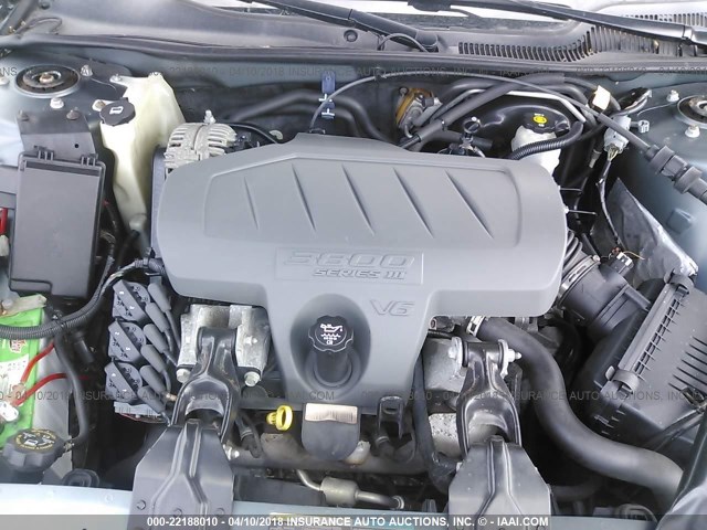 2G2WP552761285665 - 2006 PONTIAC GRAND PRIX BLUE photo 10