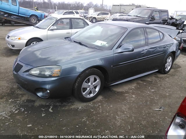 2G2WP552761285665 - 2006 PONTIAC GRAND PRIX BLUE photo 2