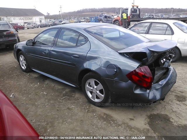 2G2WP552761285665 - 2006 PONTIAC GRAND PRIX BLUE photo 3
