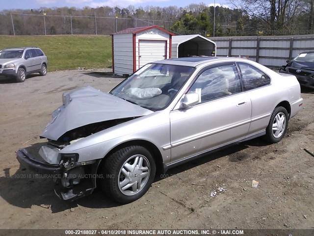 1HGCD726XVA006144 - 1997 HONDA ACCORD EX/EX-R GOLD photo 2