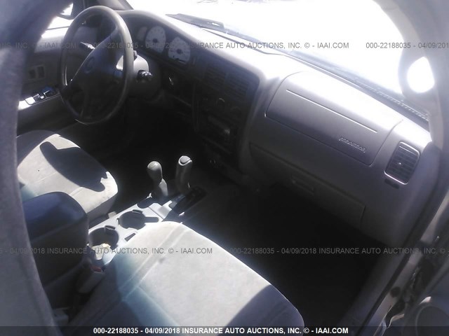 5TEHN72N91Z798571 - 2001 TOYOTA TACOMA DOUBLE CAB 银色 照片 5