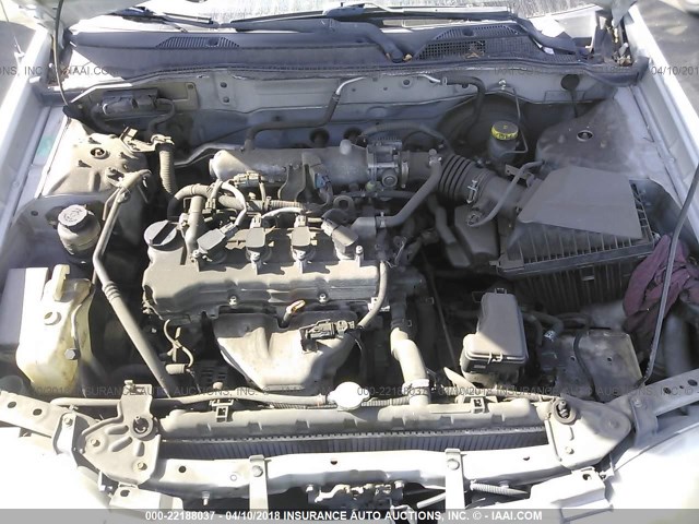 3N1CB51D63L703912 - 2003 NISSAN SENTRA XE/GXE SILVER photo 10