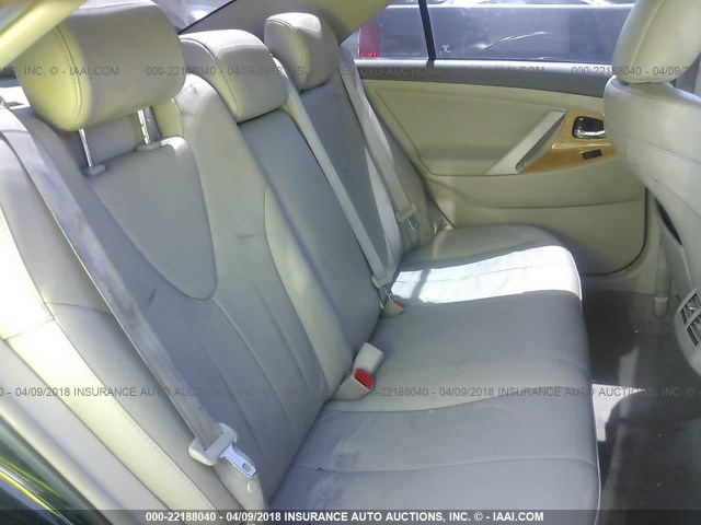 4T1BK46KX7U526153 - 2007 TOYOTA CAMRY NEW GENERAT LE/XLE/SE BLACK photo 8