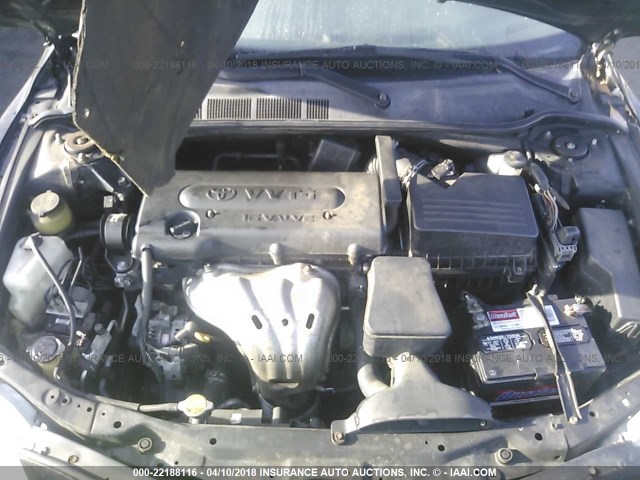 4T1BE46K07U136573 - 2007 TOYOTA CAMRY NEW GENERAT CE/LE/XLE/SE BLACK photo 10