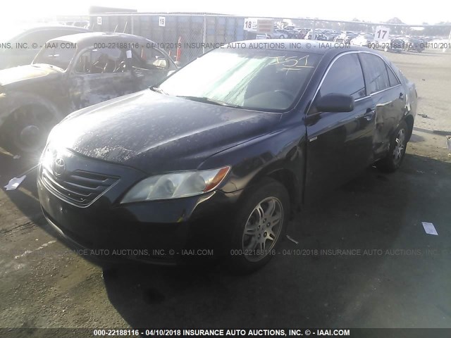 4T1BE46K07U136573 - 2007 TOYOTA CAMRY NEW GENERAT CE/LE/XLE/SE BLACK photo 2