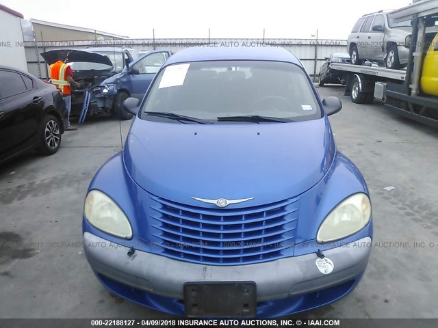 3C4FY48B53T532092 - 2003 CHRYSLER PT CRUISER CLASSIC BLUE photo 6