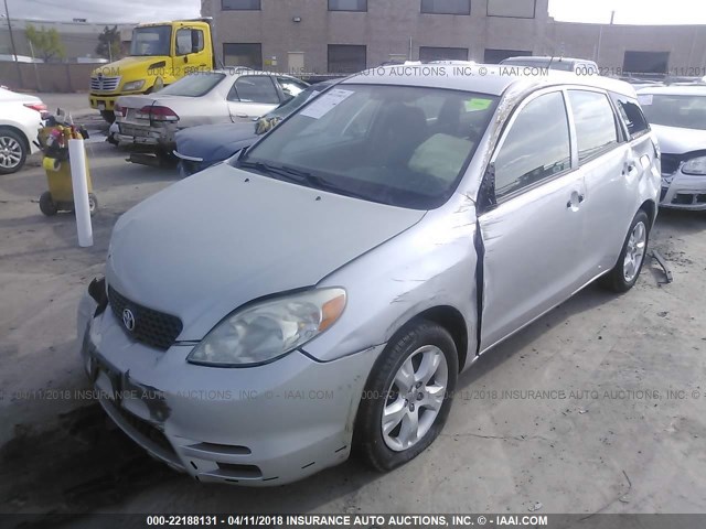 2T1KR32E97C648526 - 2007 TOYOTA COROLLA MATRIX XR SILVER photo 2