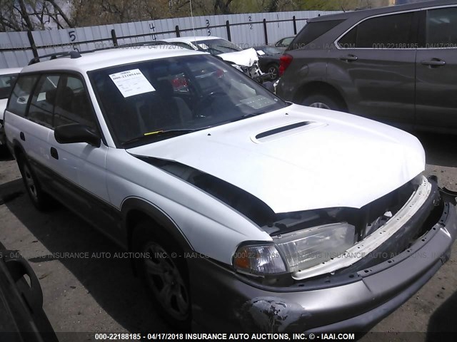 4S3BG6857X7653224 - 1999 SUBARU LEGACY OUTBACK/SSV/LIMITED/30TH WHITE photo 1
