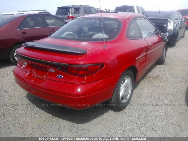 3FAKP113XXR147834 - 1999 FORD ESCORT ZX2/COOL/HOT RED photo 4