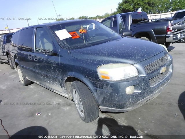 1GNDV23L66D173082 - 2006 CHEVROLET UPLANDER LS BLUE photo 1