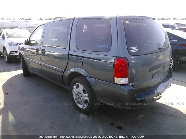 1GNDV23L66D173082 - 2006 CHEVROLET UPLANDER LS BLUE photo 3