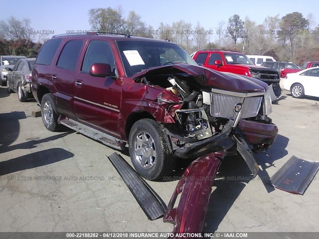 1GYEK63N33R232810 - 2003 CADILLAC ESCALADE LUXURY Qırmızı foto 1