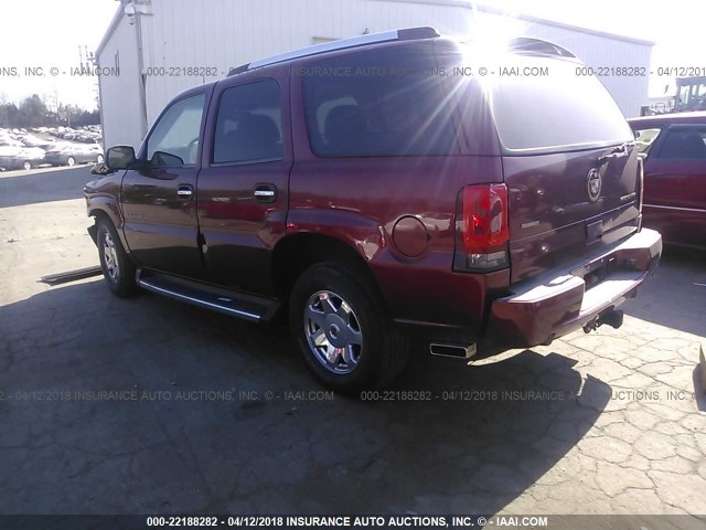 1GYEK63N33R232810 - 2003 CADILLAC ESCALADE LUXURY Qırmızı foto 3