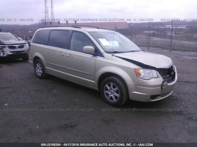 2A4RR5D16AR207247 - 2010 CHRYSLER TOWN & COUNTRY TOURING GOLD photo 1