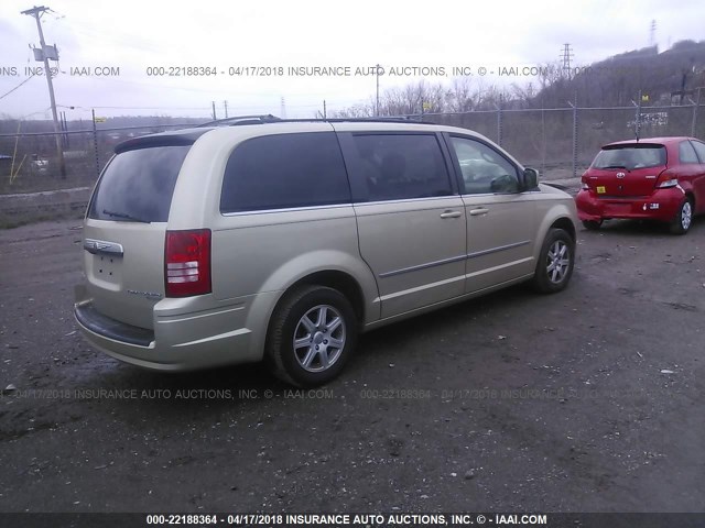 2A4RR5D16AR207247 - 2010 CHRYSLER TOWN & COUNTRY TOURING GOLD photo 4