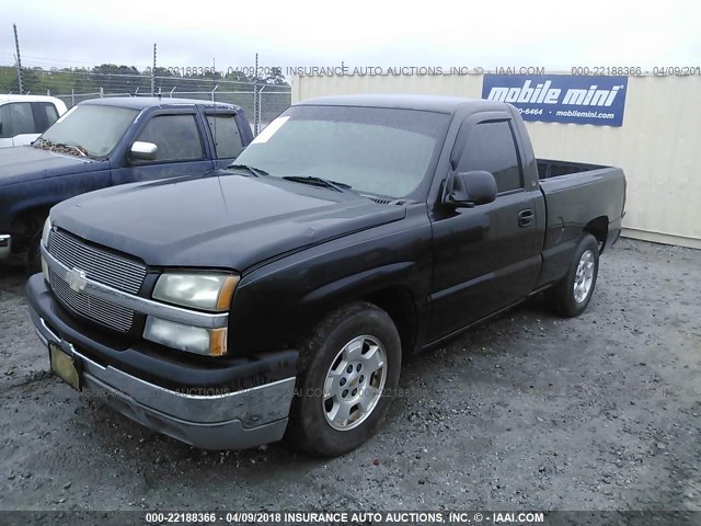 1GCEC14T53Z270123 - 2003 CHEVROLET SILVERADO C1500 GRAY photo 2