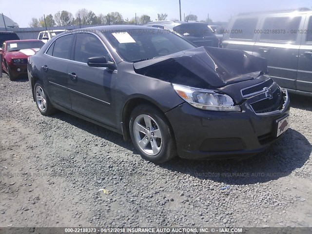 1G11B5SA0DF225600 - 2013 CHEVROLET MALIBU LS 灰色 照片 1