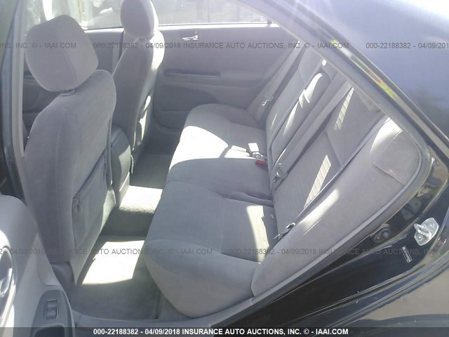 JTDBE32K663050984 - 2006 TOYOTA CAMRY LE/XLE BLACK photo 8
