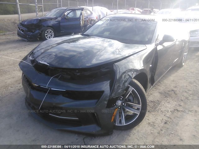 1G1FB1RS9G0184047 - 2016 CHEVROLET CAMARO LT GRAY photo 6