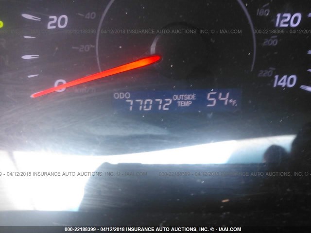 4T1BF3EK5AU105514 - 2010 TOYOTA CAMRY SE/LE/XLE RED photo 7