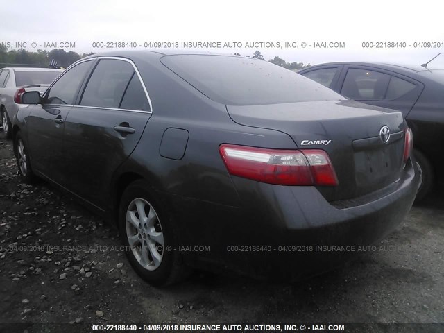 4T1BE46K89U406264 - 2009 TOYOTA CAMRY SE/LE/XLE GRAY photo 3