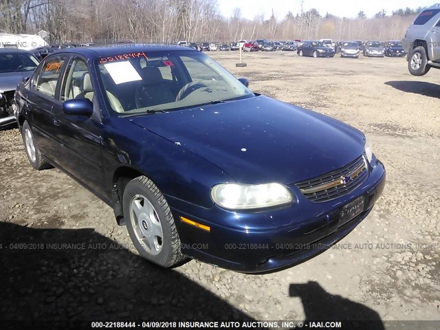 1G1NE52J116137983 - 2001 CHEVROLET MALIBU LS ლურჯი ფოტო 1