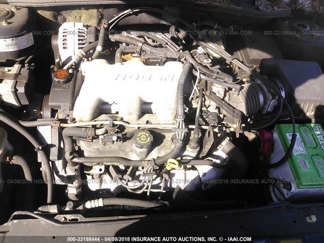 1G1NE52J116137983 - 2001 CHEVROLET MALIBU LS ლურჯი ფოტო 10