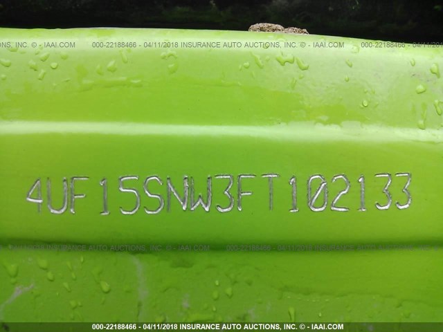 4UF15SNW3FT102133 - 2015 ARCTIC CAT OTHER  绿色 照片 9