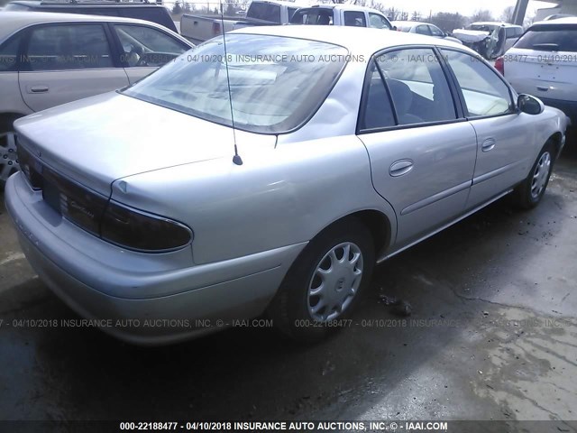 2G4WS52J831272422 - 2003 BUICK CENTURY CUSTOM SILVER photo 4