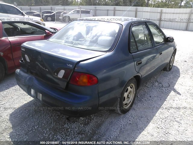 1NXBR12E5WZ069017 - 1998 TOYOTA COROLLA VE/CE/LE Dark Blue photo 4