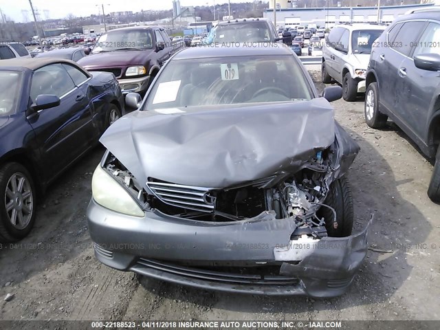 4T1BE32K85U588364 - 2005 TOYOTA CAMRY LE/XLE/SE GRAY photo 6