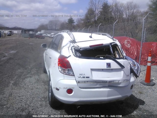 3GSCL53779S564197 - 2009 SATURN VUE XR WHITE photo 6