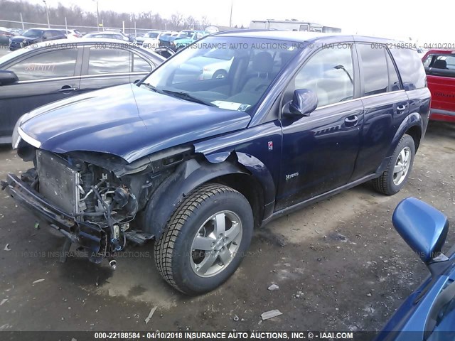 5GZCZ33Z77S875054 - 2007 SATURN VUE HYBRID Dark Blue photo 2