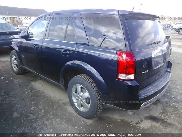 5GZCZ33Z77S875054 - 2007 SATURN VUE HYBRID Dark Blue photo 3