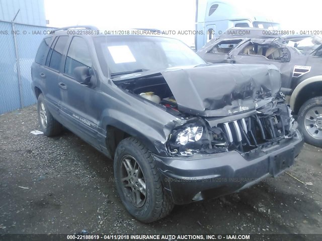 1J4GW48S14C257225 - 2004 JEEP GRAND CHEROKEE LAREDO/COLUMBIA/FREEDOM 灰色 照片 1