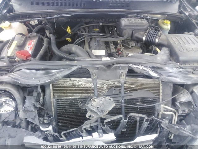 1J4GW48S14C257225 - 2004 JEEP GRAND CHEROKEE LAREDO/COLUMBIA/FREEDOM 灰色 照片 10