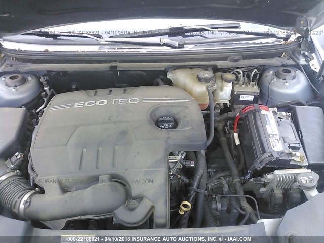 1G1ZH57B29F215743 - 2009 CHEVROLET MALIBU 1LT 蓝色 照片 10