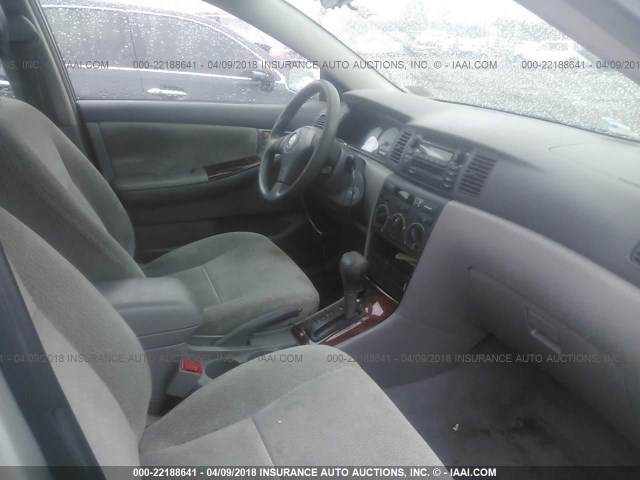 2T1BR32E74C285087 - 2004 TOYOTA COROLLA CE/LE/S GRAY photo 5