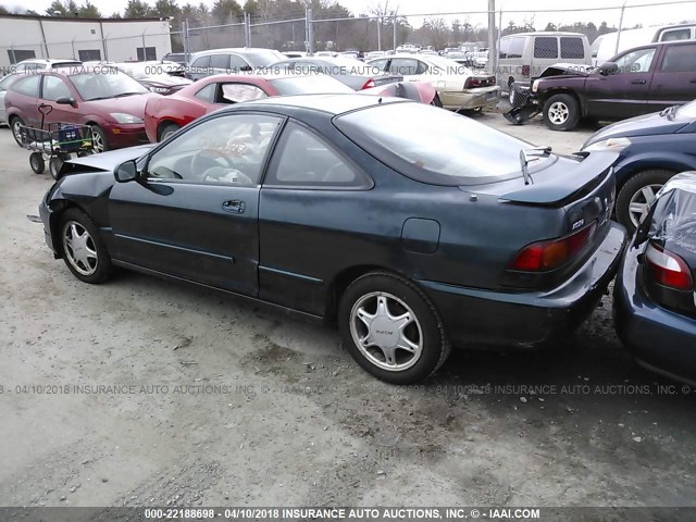 JH4DC446XTS018219 - 1996 ACURA INTEGRA SE GREEN photo 3