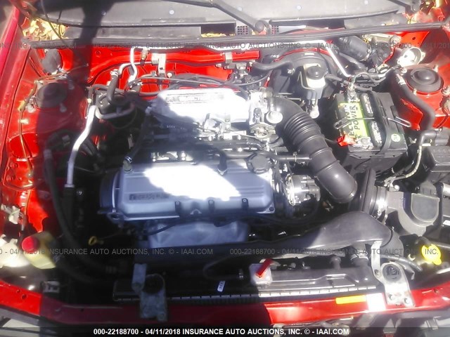 JM1BG2324L0185350 - 1990 MAZDA 323 SE RED photo 10