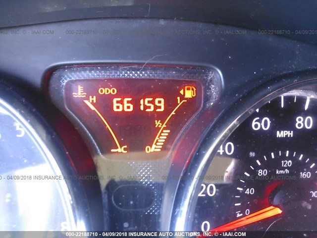 3N1CE2CP2EL425932 - 2014 NISSAN VERSA NOTE S/S PLUS/SV/SL RED photo 7