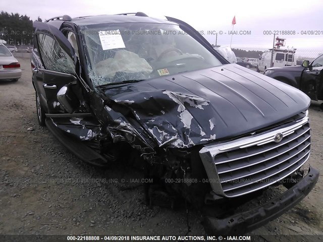 1A8HX58207F515971 - 2007 CHRYSLER ASPEN LIMITED BLUE photo 1