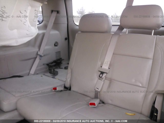 1A8HX58207F515971 - 2007 CHRYSLER ASPEN LIMITED BLUE photo 8