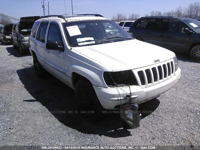 1J4GW58N2YC175476 - 2000 JEEP GRAND CHEROKEE LIMITED WHITE photo 6